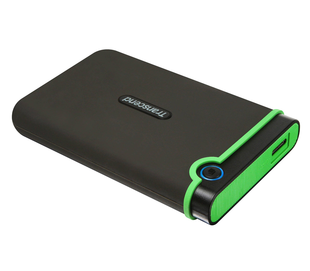 Внешний HDD диск Transcend StoreJet 25M3, 2TB, USB3.1, серый