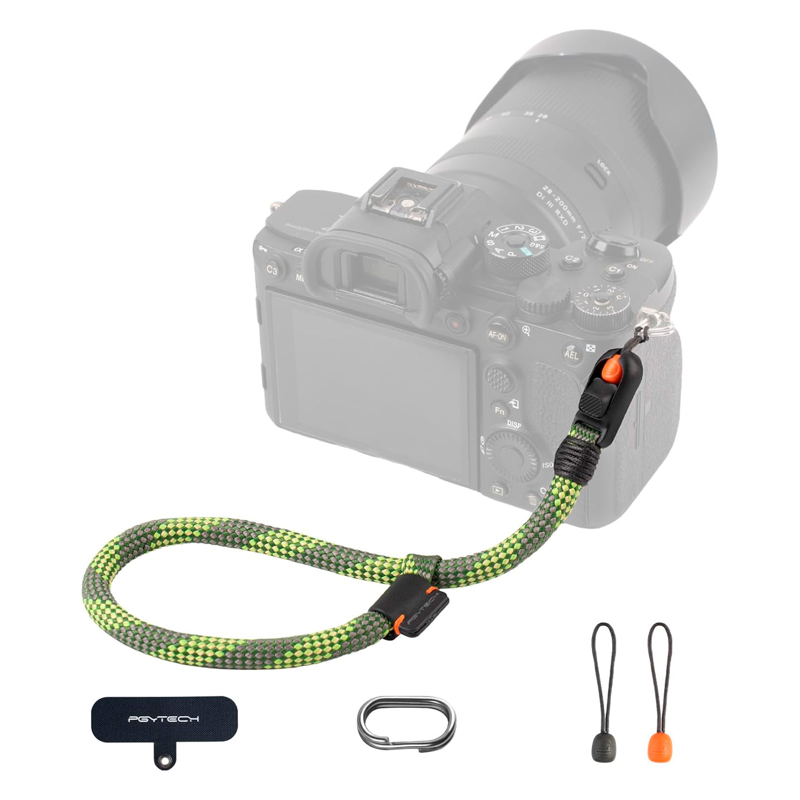 Ремень PGYTECH Camera Wrist Strap Slim Outdoor, цвет Wilderness Green