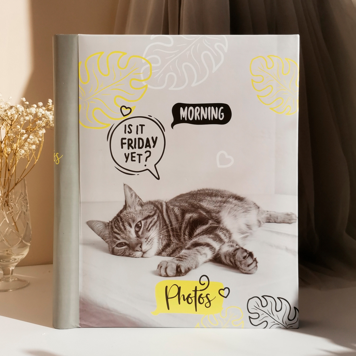Фотоальбом Полином магнитный, 10 листов 23х28 см, «Fluffy pets» Муррр