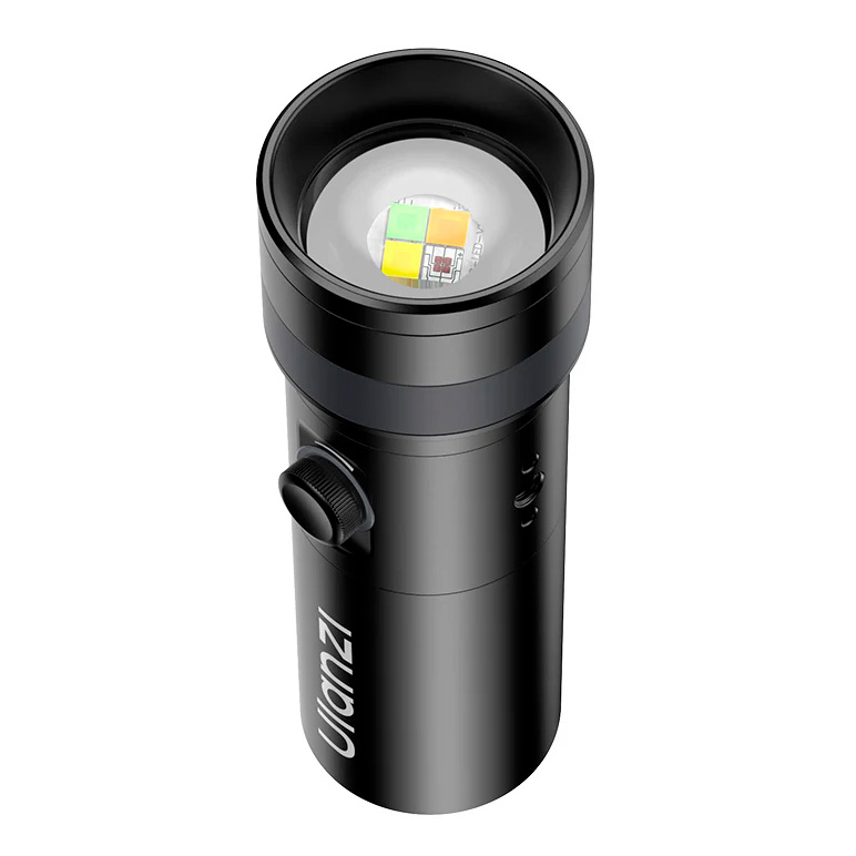 Фотофонарь Ulanzi LM01 V2 Photography Flashlight, 10 Вт, RGB (фонарь фотографа)