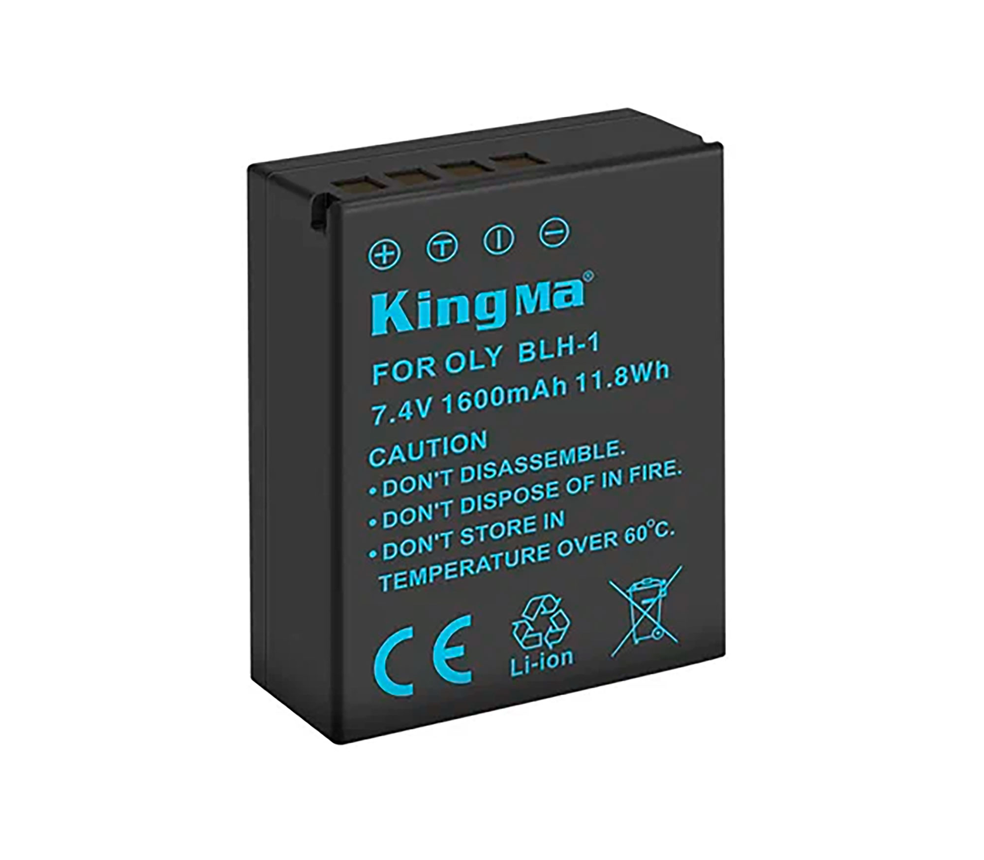 Аккумулятор Kingma BLH-1, 1600 мАч
