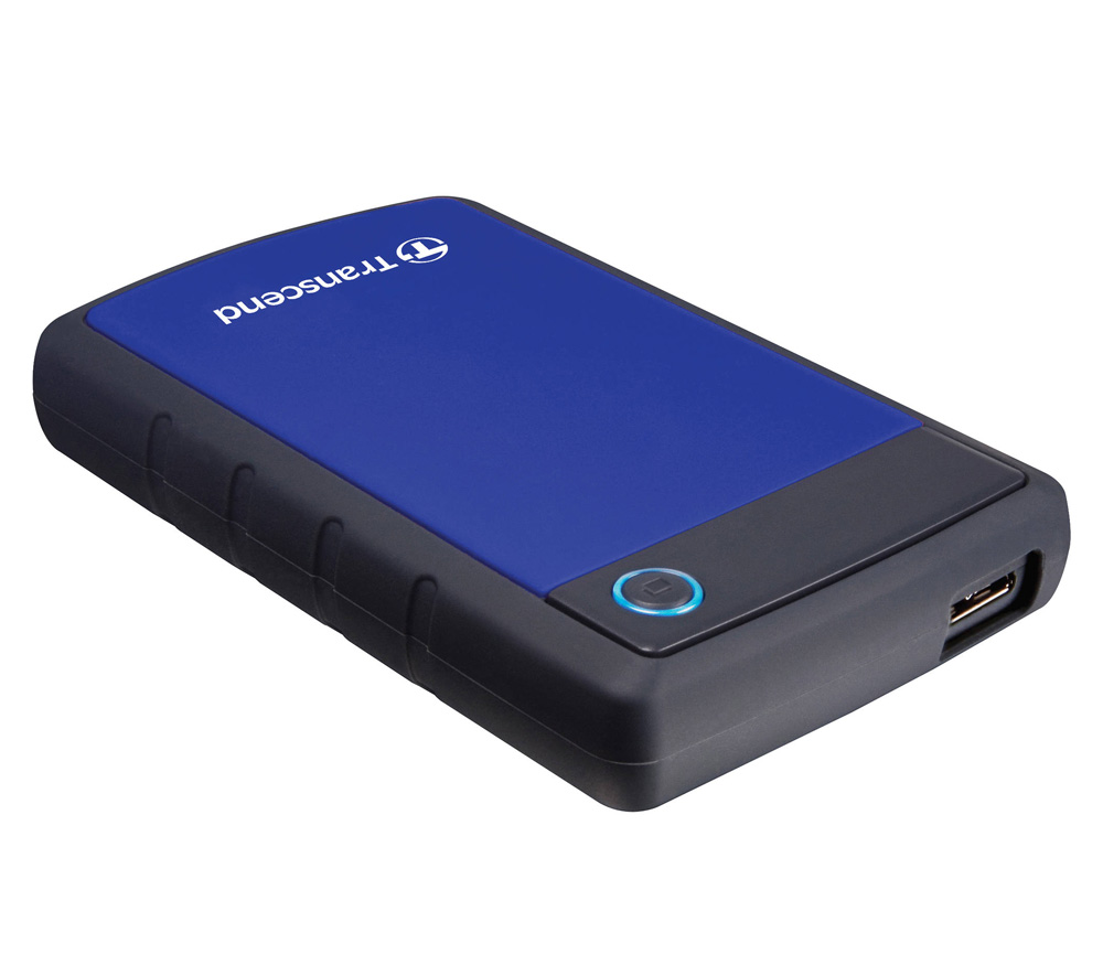 Внешний HDD диск Transcend StoreJet 25H3 2TB USB 3.1, синий