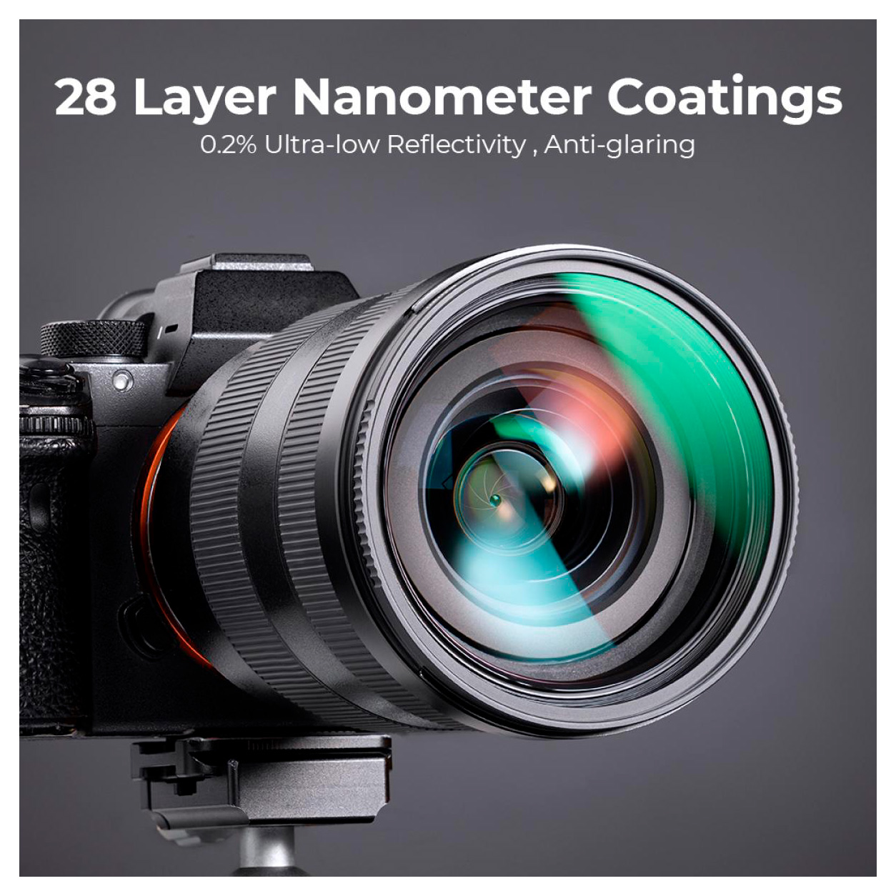 Светофильтр K&F Concept Nano-X B270 MCUV Green Coated, 86 мм