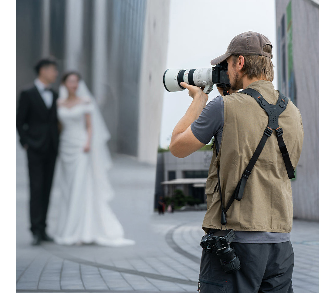 Ремень-разгрузка PGYTECH Camera Strap Master, до 3 камер, черный