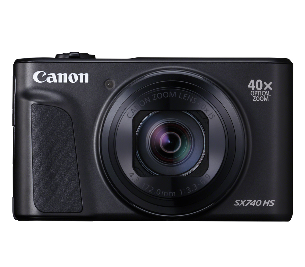Компактный фотоаппарат Canon PowerShot SX740 HS, черный (уцененный)