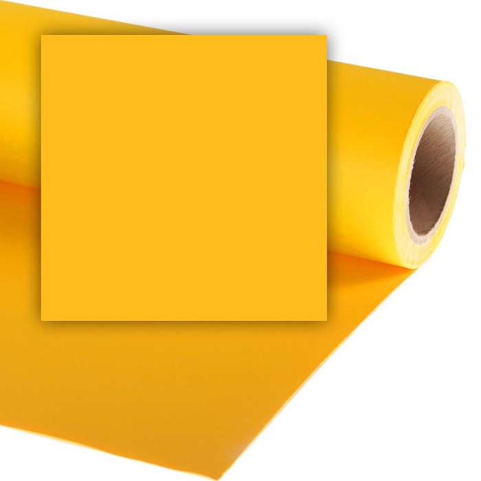 Фон VIBRANTONE 14 Yellow, бумажный, 1.35 x 11 м, желтый