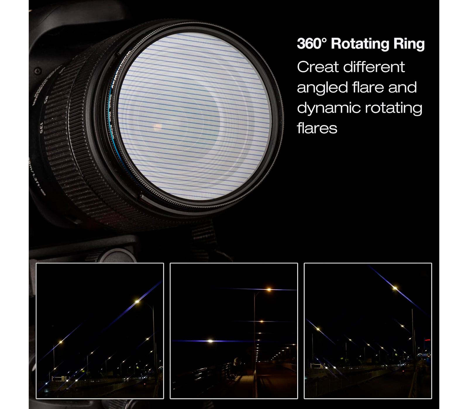 Светофильтр Walking Way Blue Streak 77mm