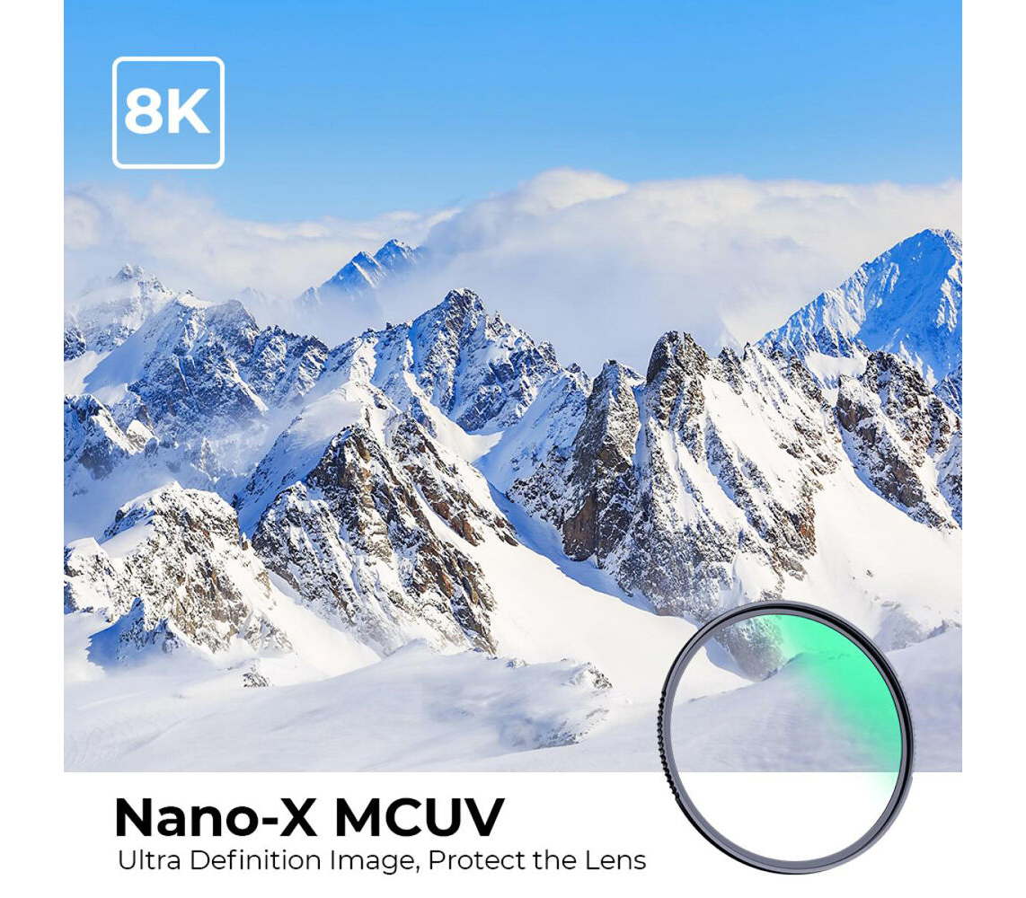 Светофильтр K&F Concept Nano-X B270 MCUV, Green Coated, 67 мм