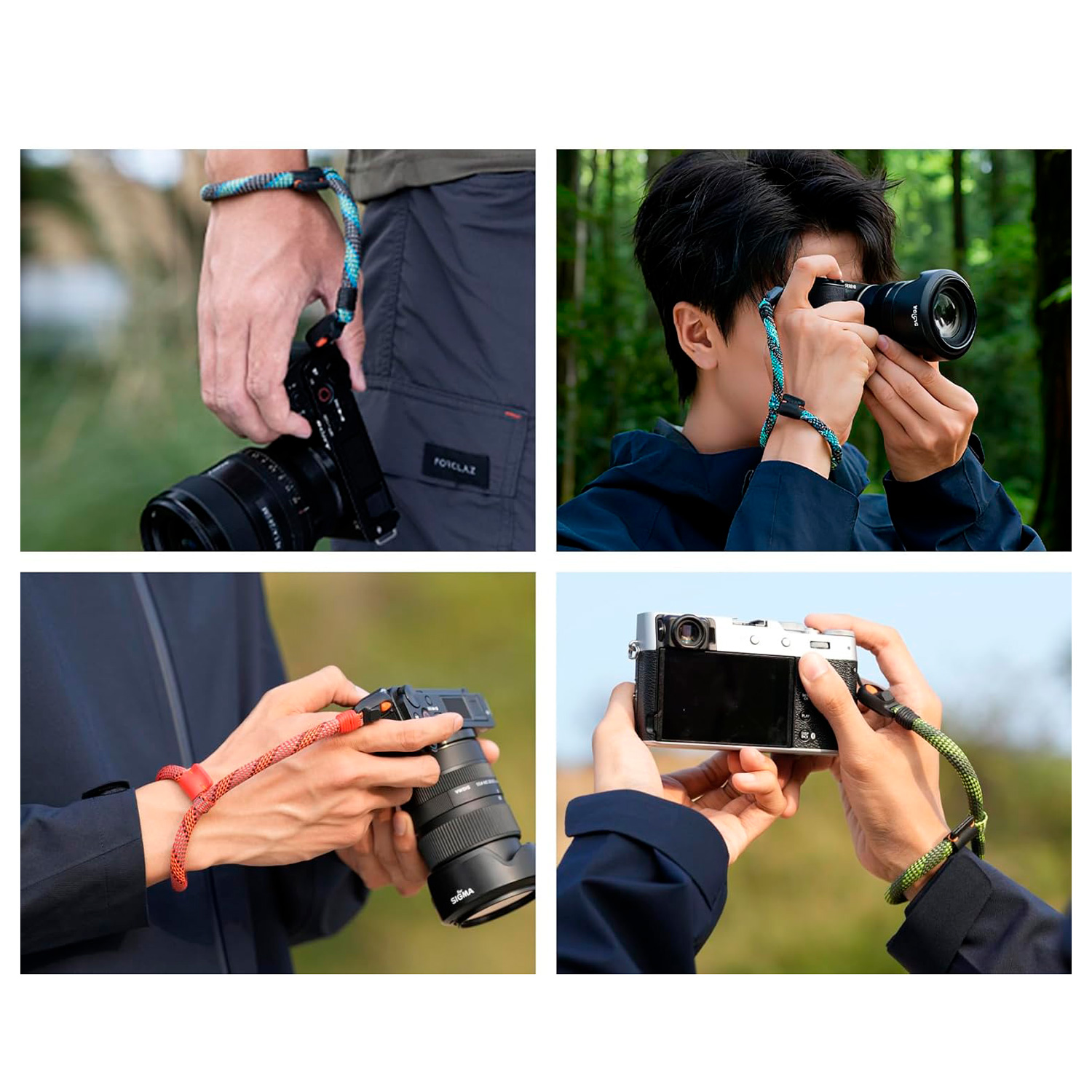 Ремень PGYTECH Camera Wrist Strap Slim Outdoor, цвет Wilderness Green