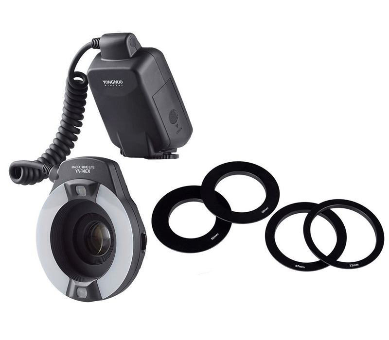 Вспышка Yongnuo YN-14EX Macro TTL для Canon
