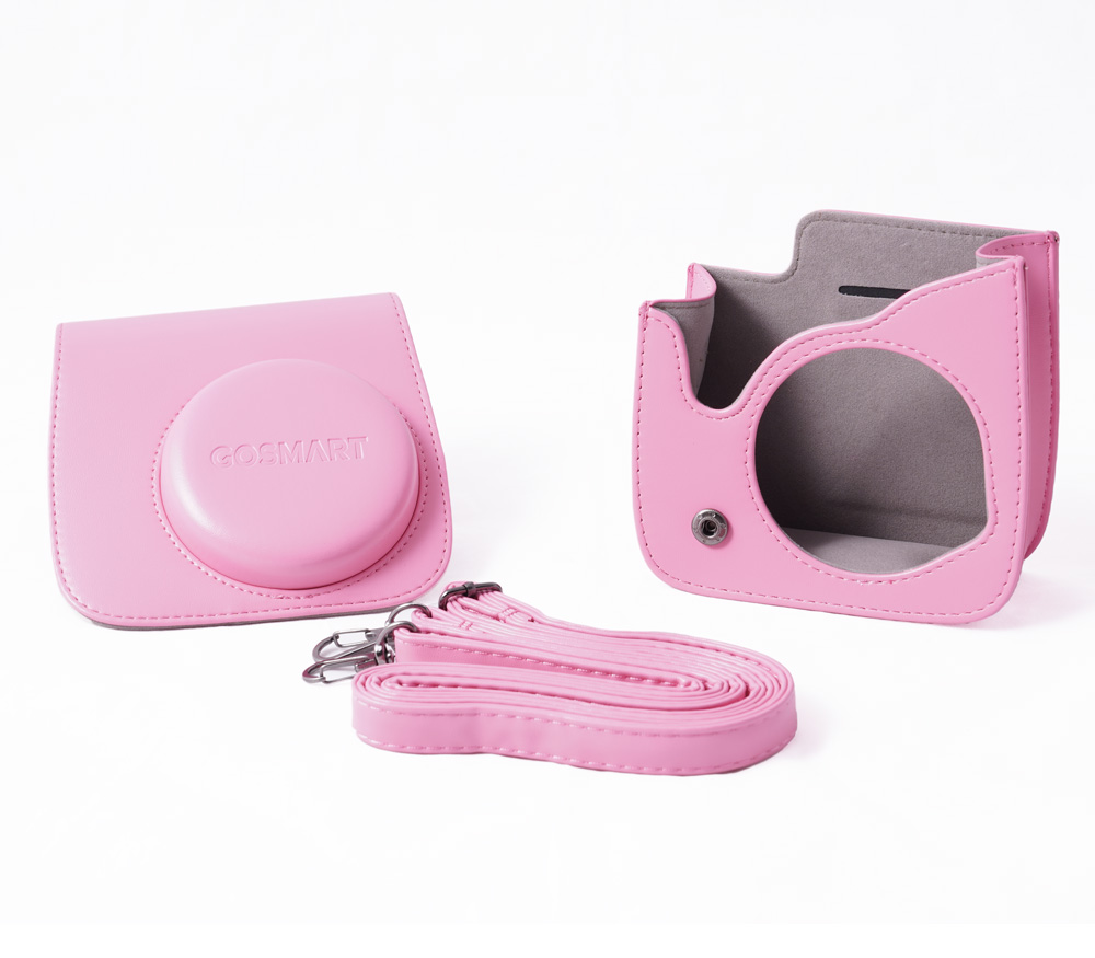 Чехол GOSMART для Instax Mini 8 / 9, розовый фламинго