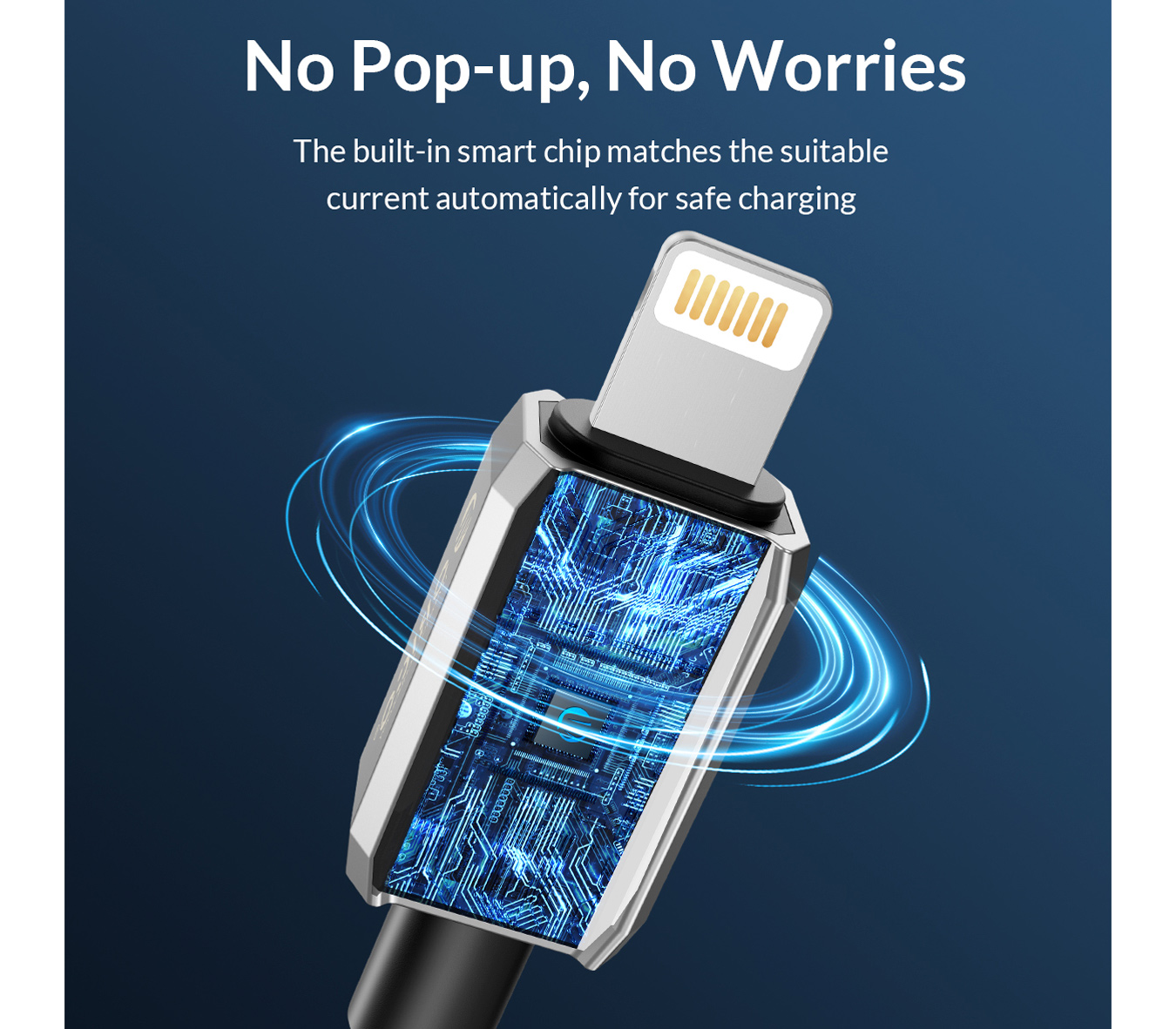 Кабель Orico GQZ12-15, USB 2.0 Type-A / Lightning, до 12 Вт, 1.5 м