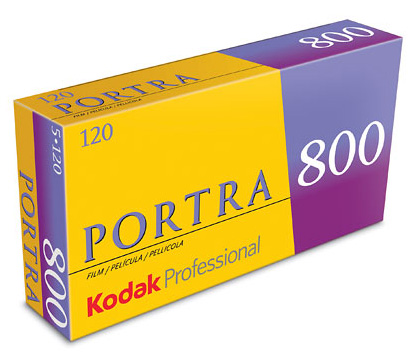 Фотопленка Kodak PORTRA 800/120 (5 шт.)