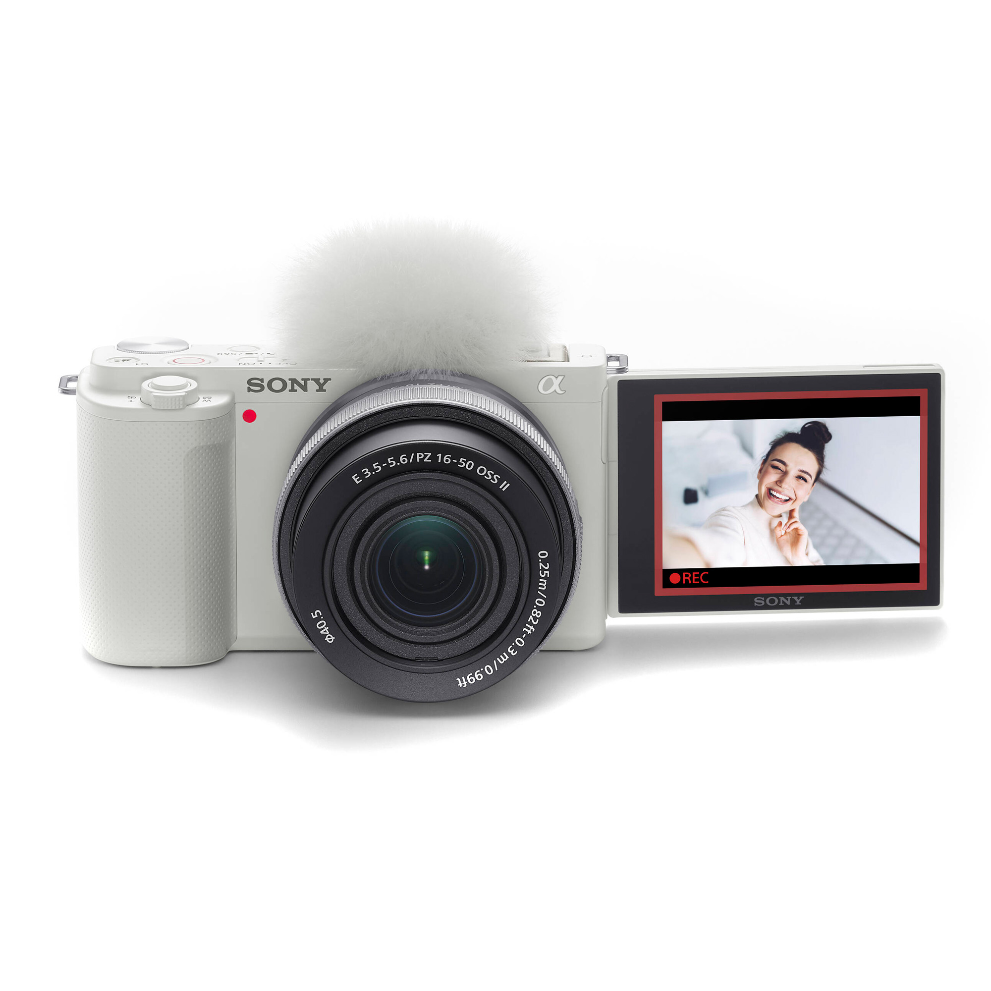 Беззеркальный фотоаппарат Sony ZV-E10 Kit 16-50 II, белый