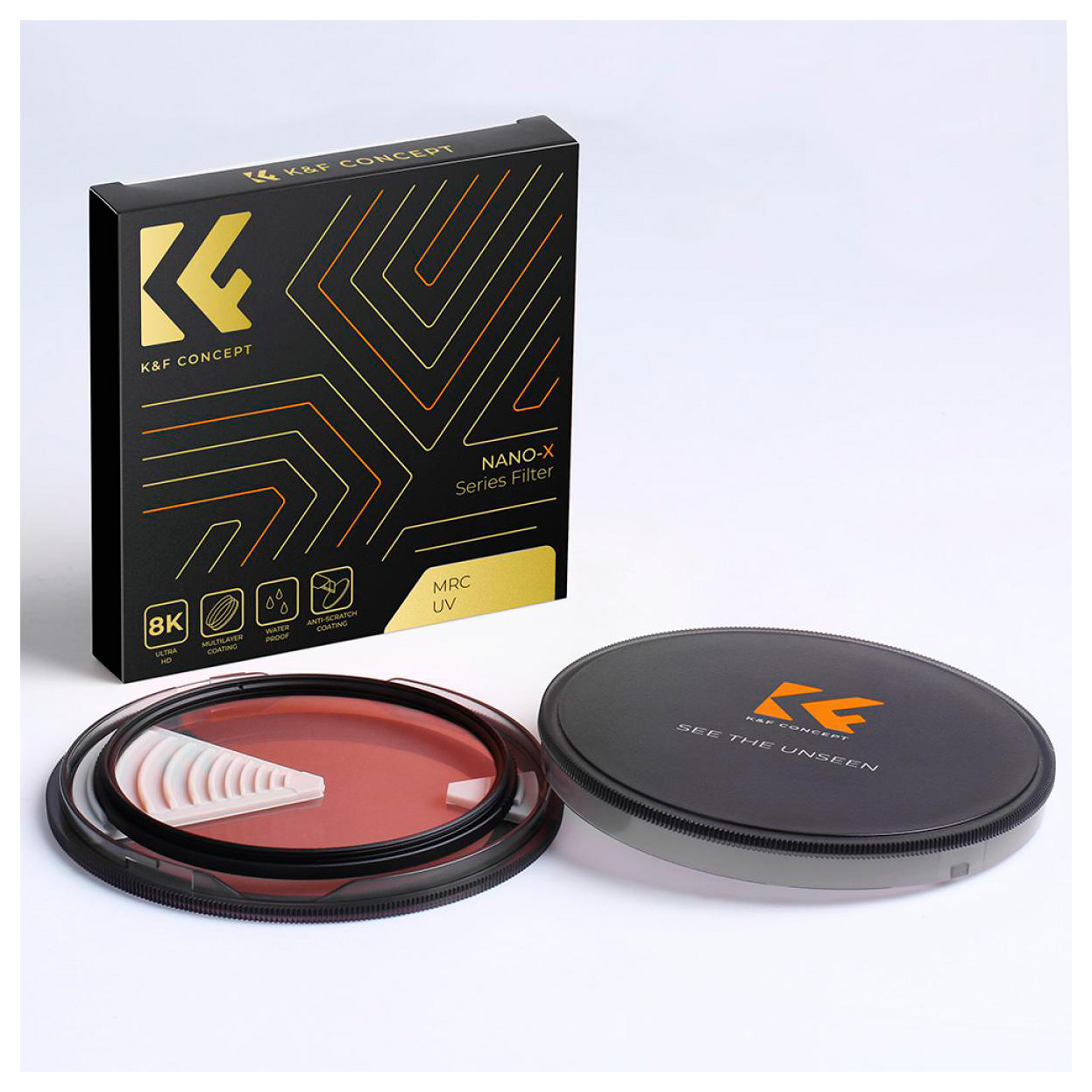 Светофильтр K&F Concept Nano-X B270 MCUV Green Coated, 95 мм