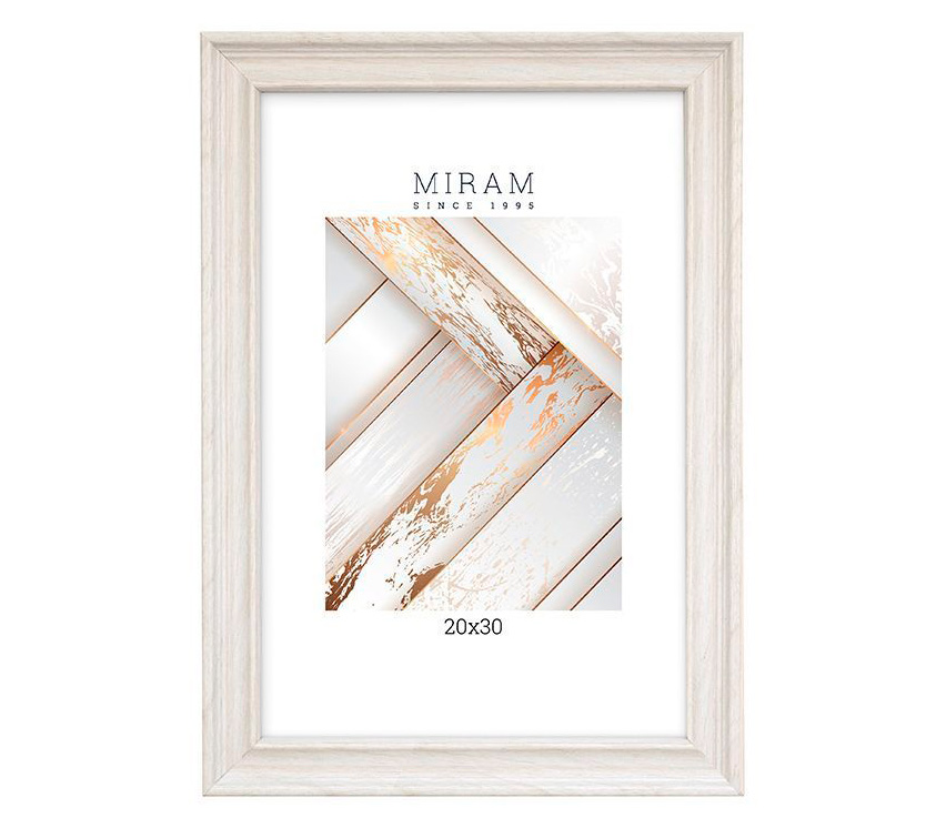 Фоторамка Мирам 20х30 см молочно-бежевая (642461-8)