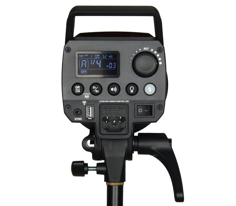 Комплект студийного света Godox MS200V-F, 2х200 Дж