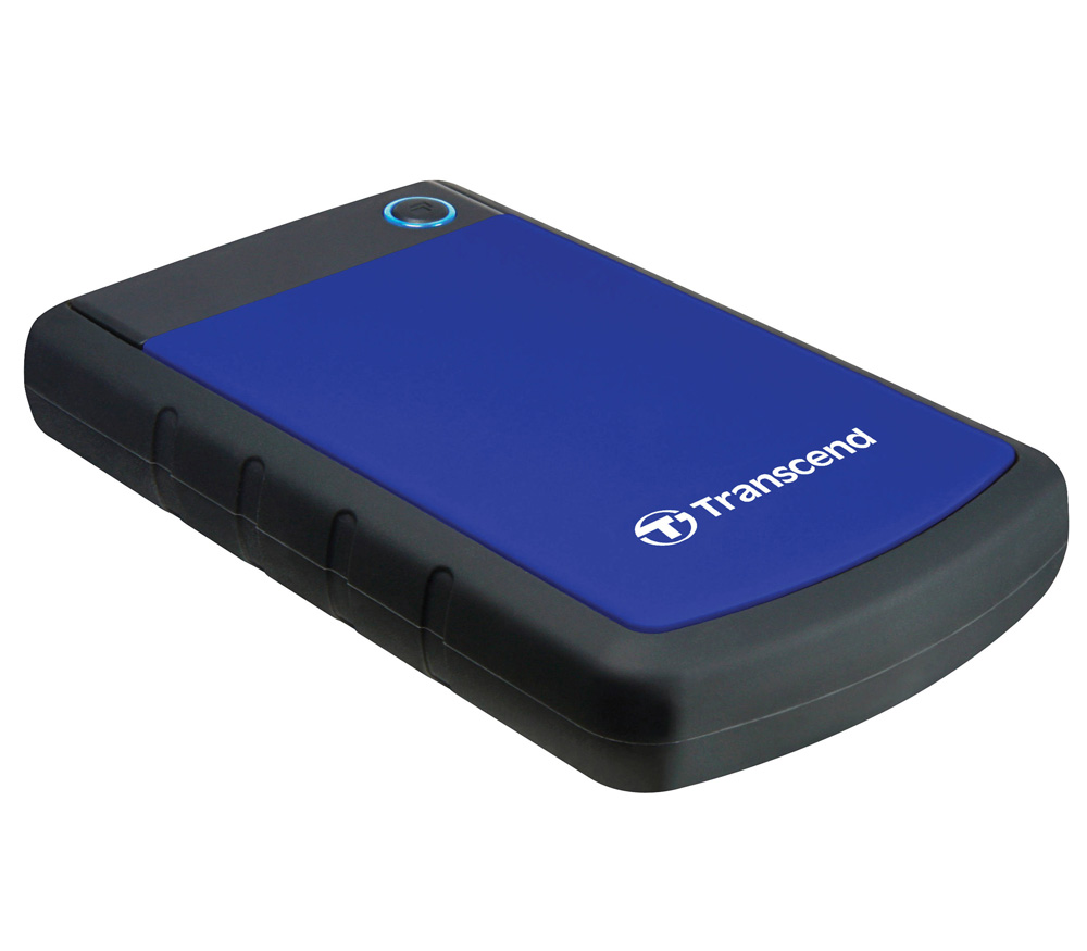 Внешний HDD диск Transcend StoreJet 25H3 1TB USB 3.1, синий