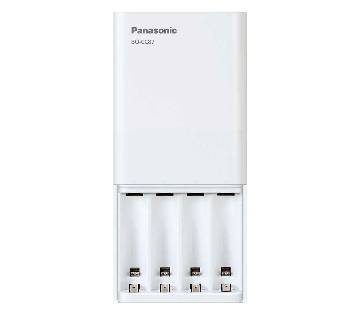 Зарядное устройство Panasonic Eneloop BQ-CC87 Travel + 4х АА 2000 мАч (K-KJ87MCD40USB)