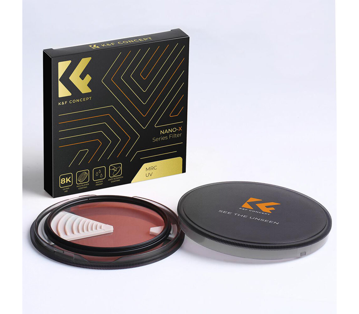 Светофильтр K&F Concept Nano-X B270 MCUV, Green Coated, 82 мм