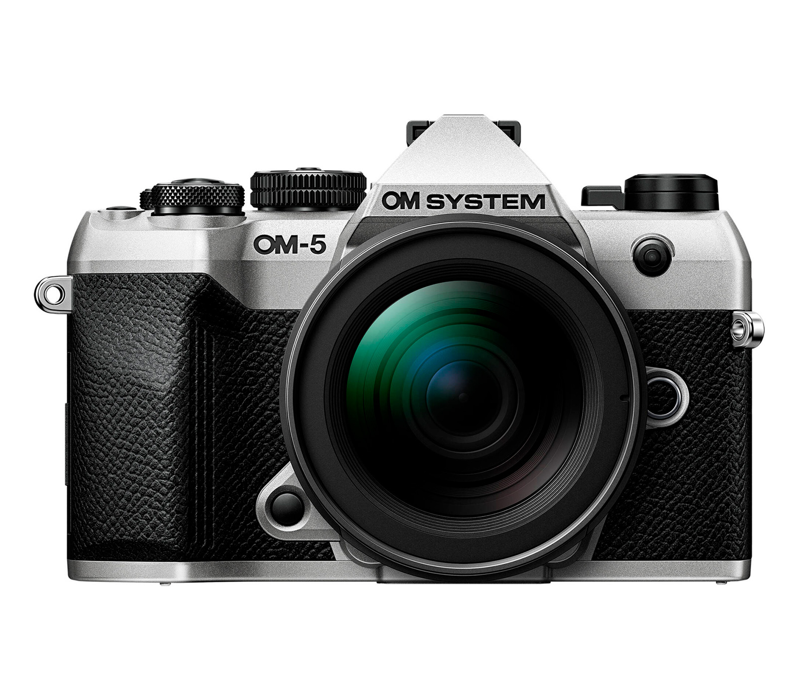 Беззеркальный фотоаппарат OM System OM-5 Mark II Kit 12-45mm f/4 PRO серебристый