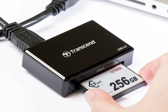 Карт-ридер Transcend RDF2 USB3.0 для CFast 2.0 (TS-RDF2)