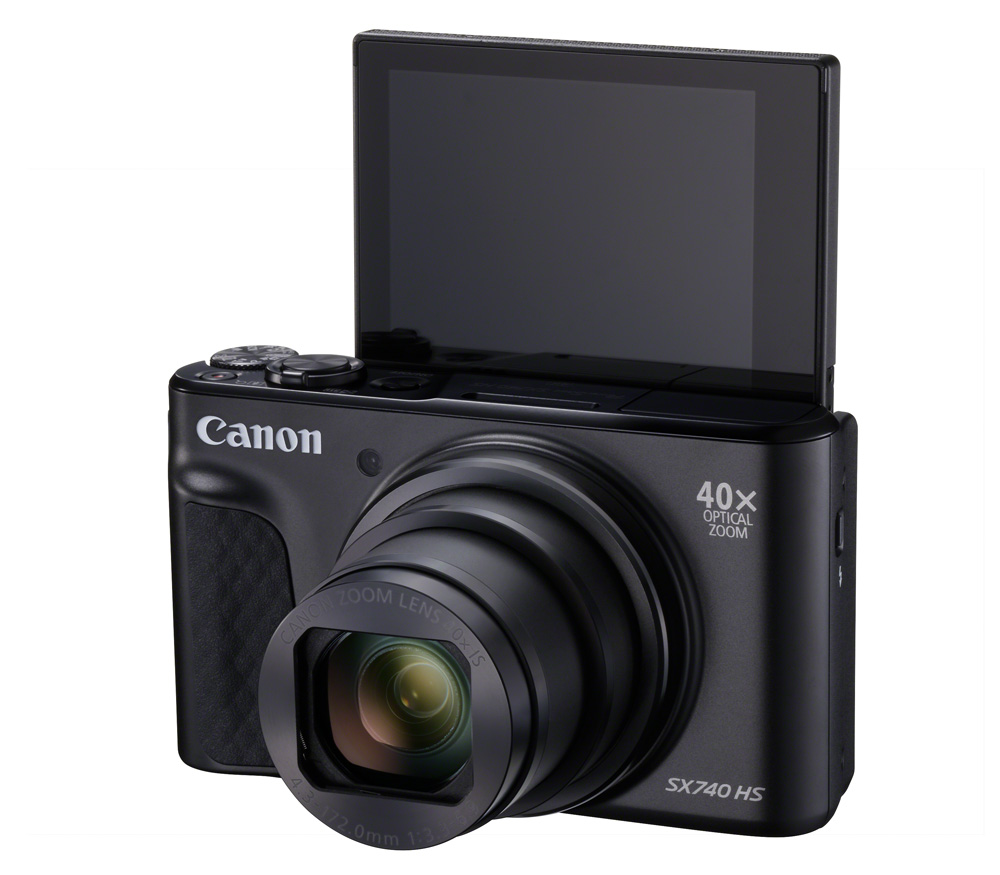 Компактный фотоаппарат Canon PowerShot SX740 HS, черный (уцененный)
