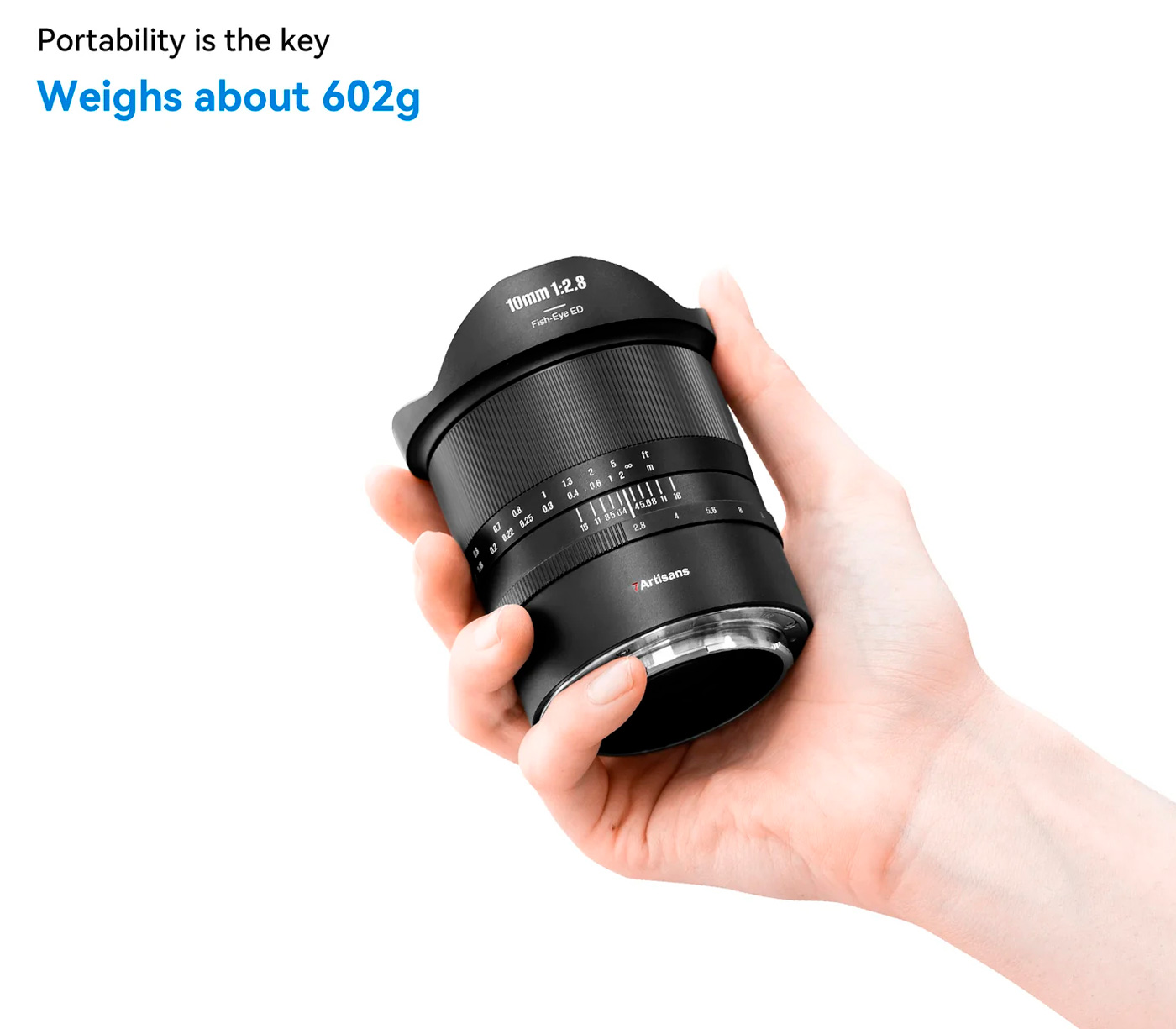 Объектив 7Artisans 10mm f/2.8 Mark II Fisheye Nikon Z