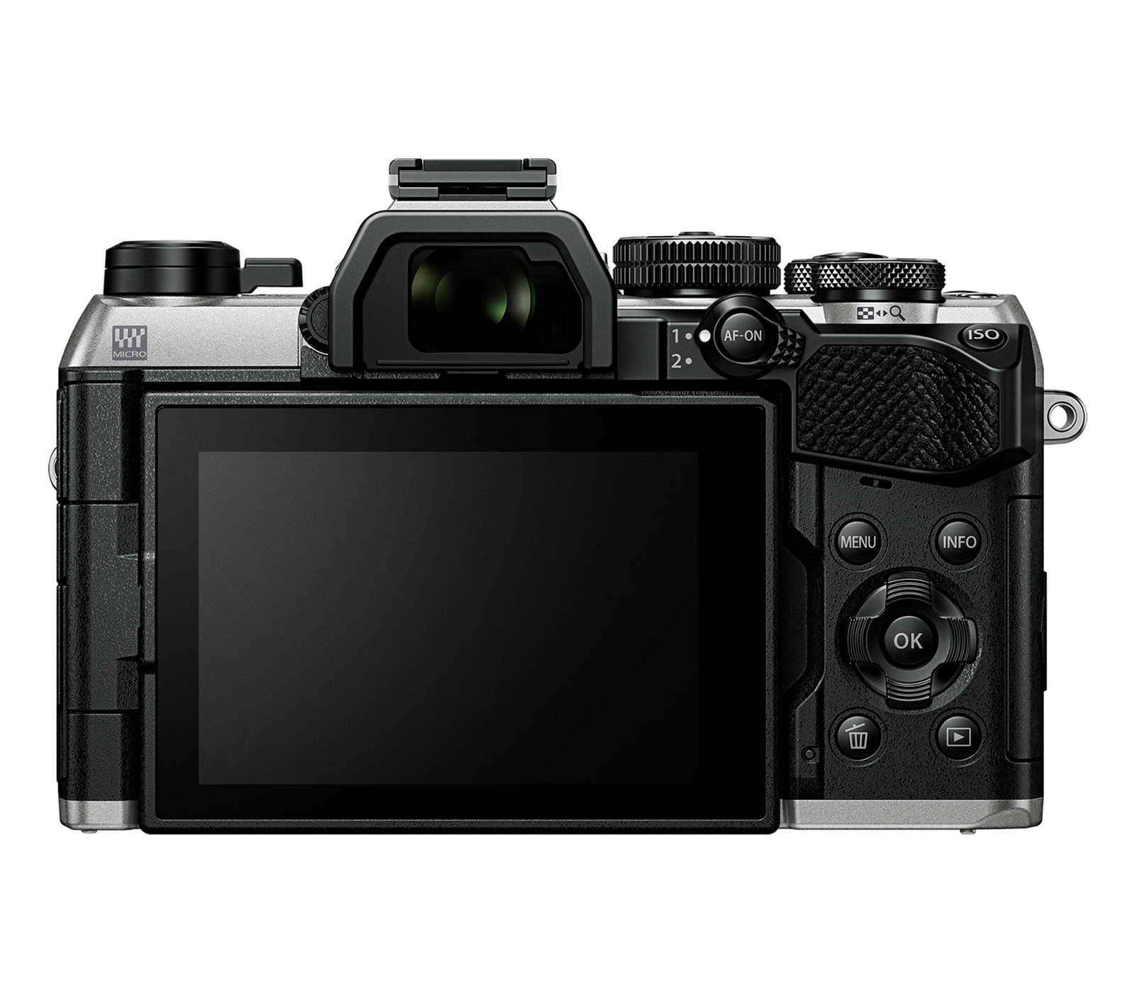 Беззеркальный фотоаппарат OM System OM-5 Mark II Body, серебристый