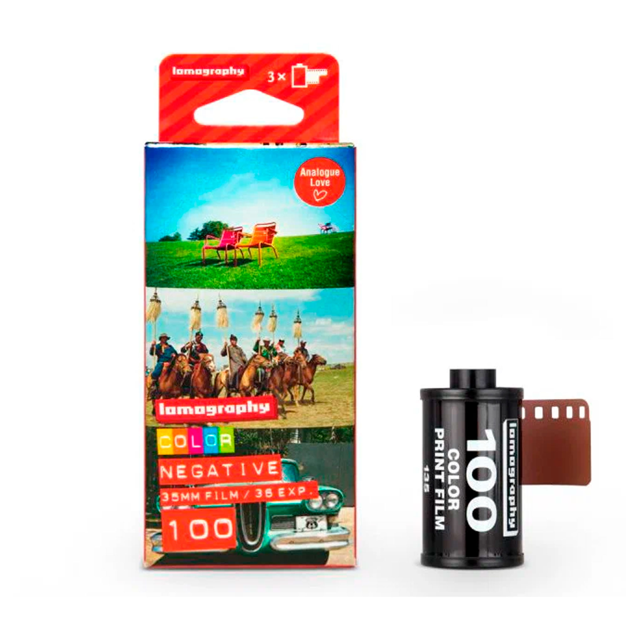 Фотопленка Lomography 100/36 Colorneg 3-pack (уцененный)