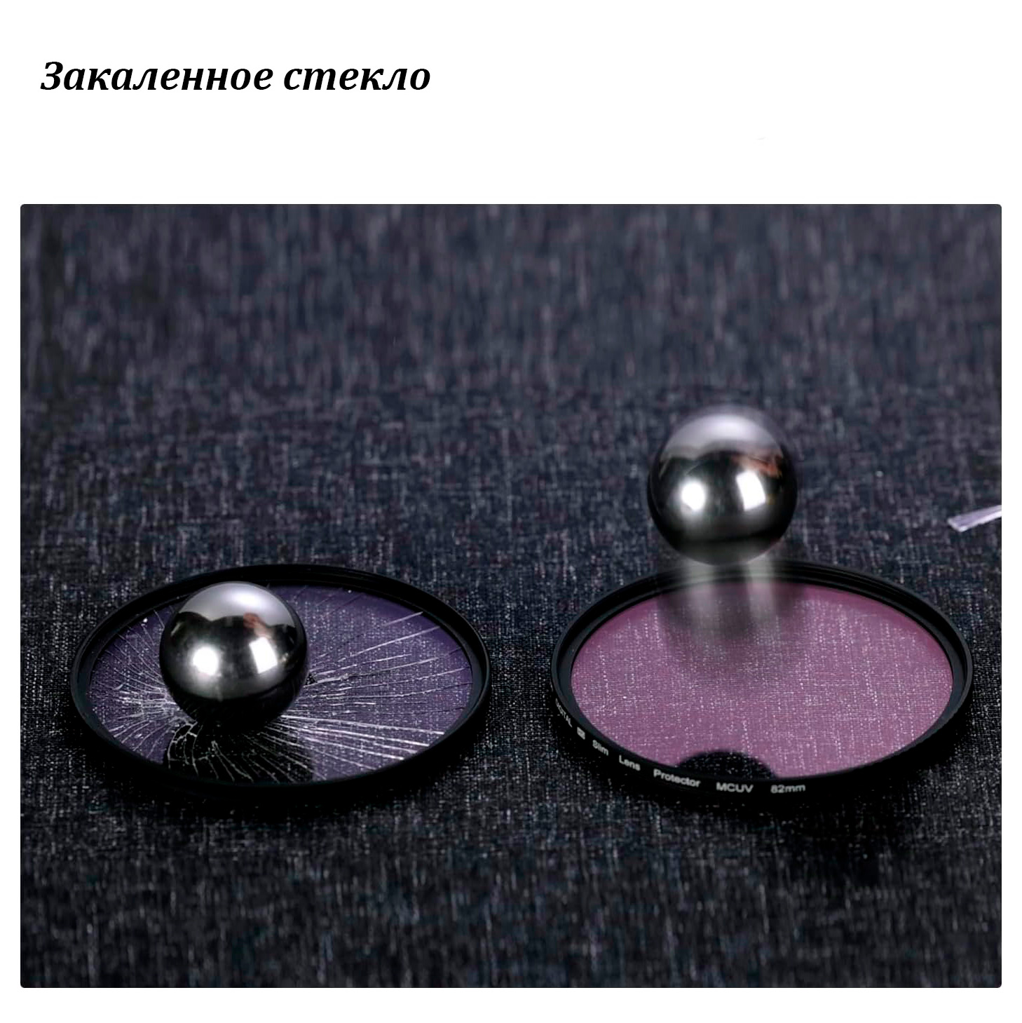 Светофильтр K&F Concept Super Hard MCUV Green Coated, 46 mm