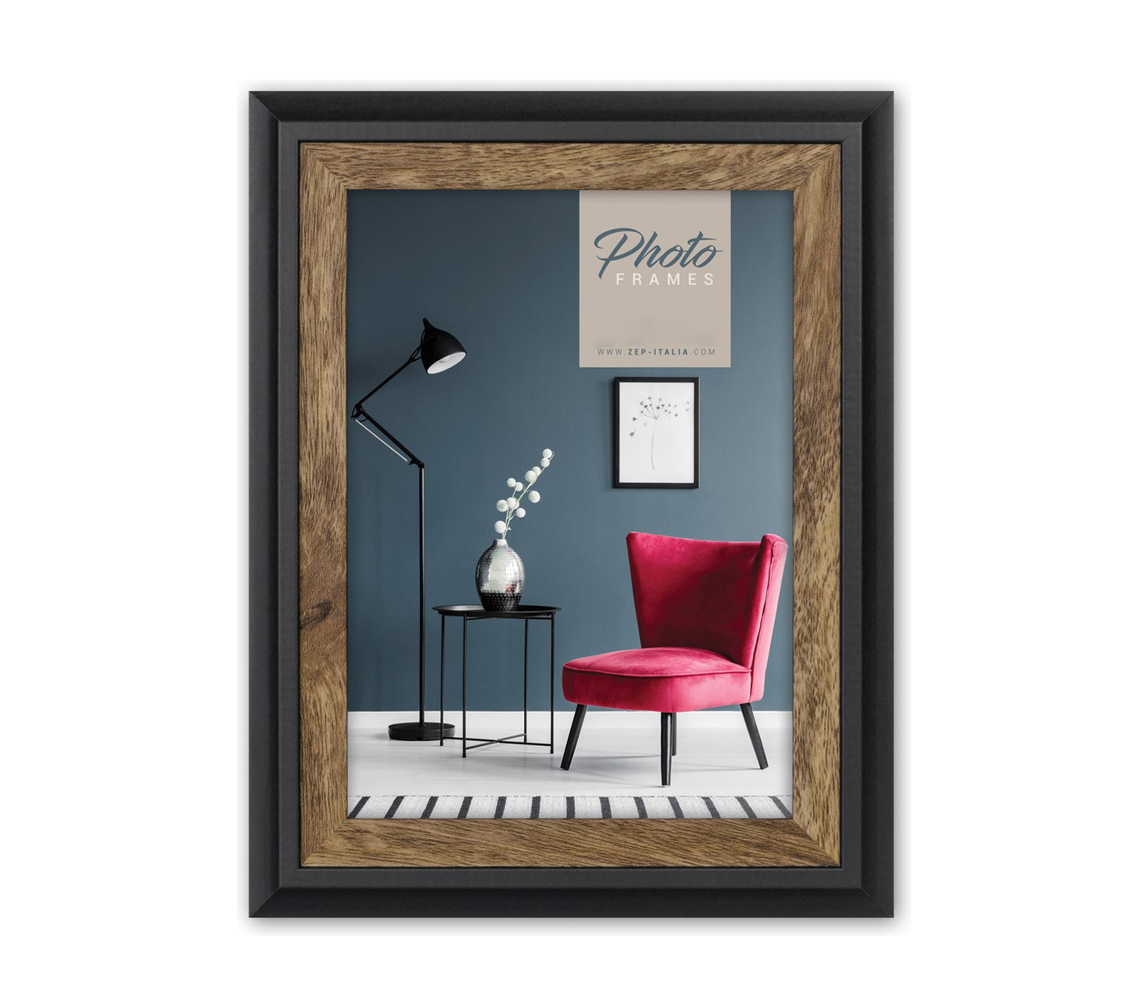 Фоторамка ZEP EG446L Enna Black, 10x15 см