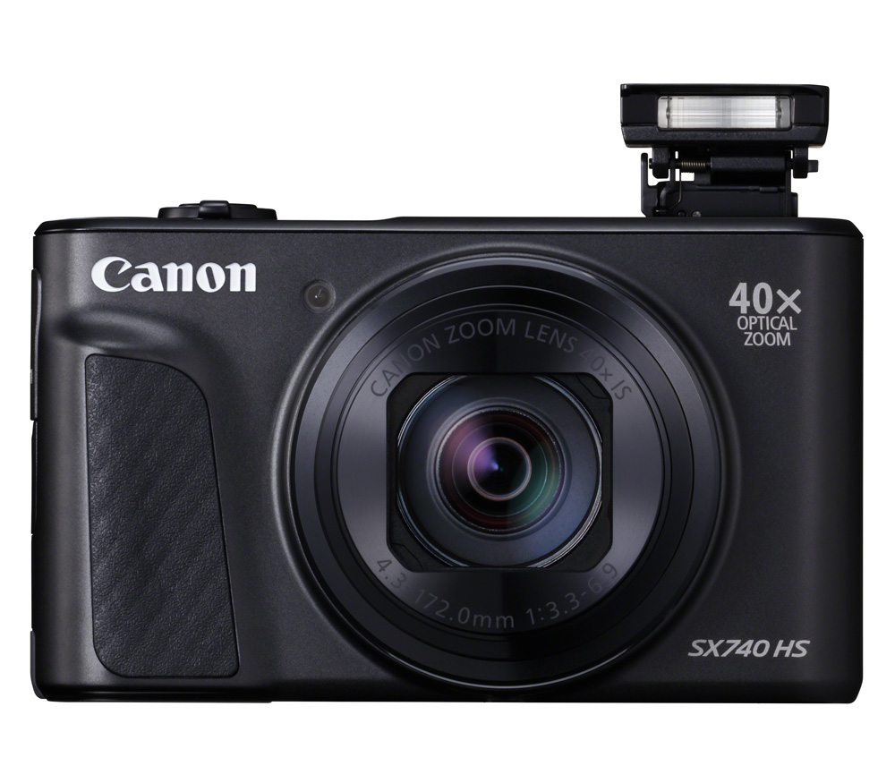 Компактный фотоаппарат Canon PowerShot SX740 HS, черный (уцененный)