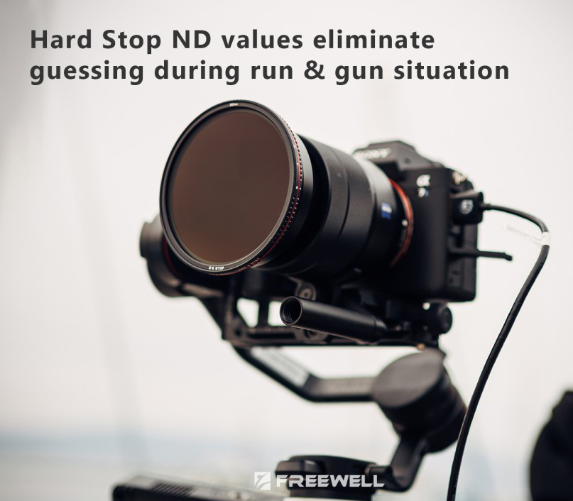 Светофильтр Freewell Hard Stop Variable ND 2-5 Stop 77 mm