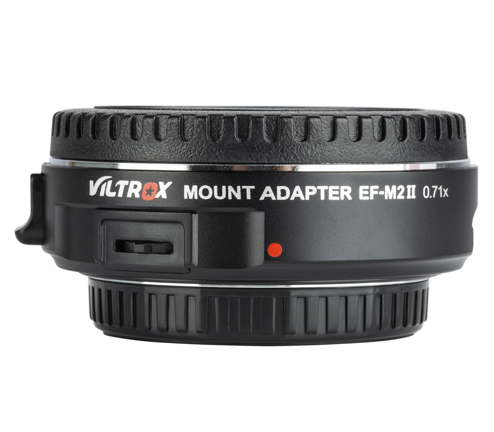 Адаптер Viltrox EF-M2 II, для объективов Canon EF на камеры Micro 4/3, увеличение 0.71х