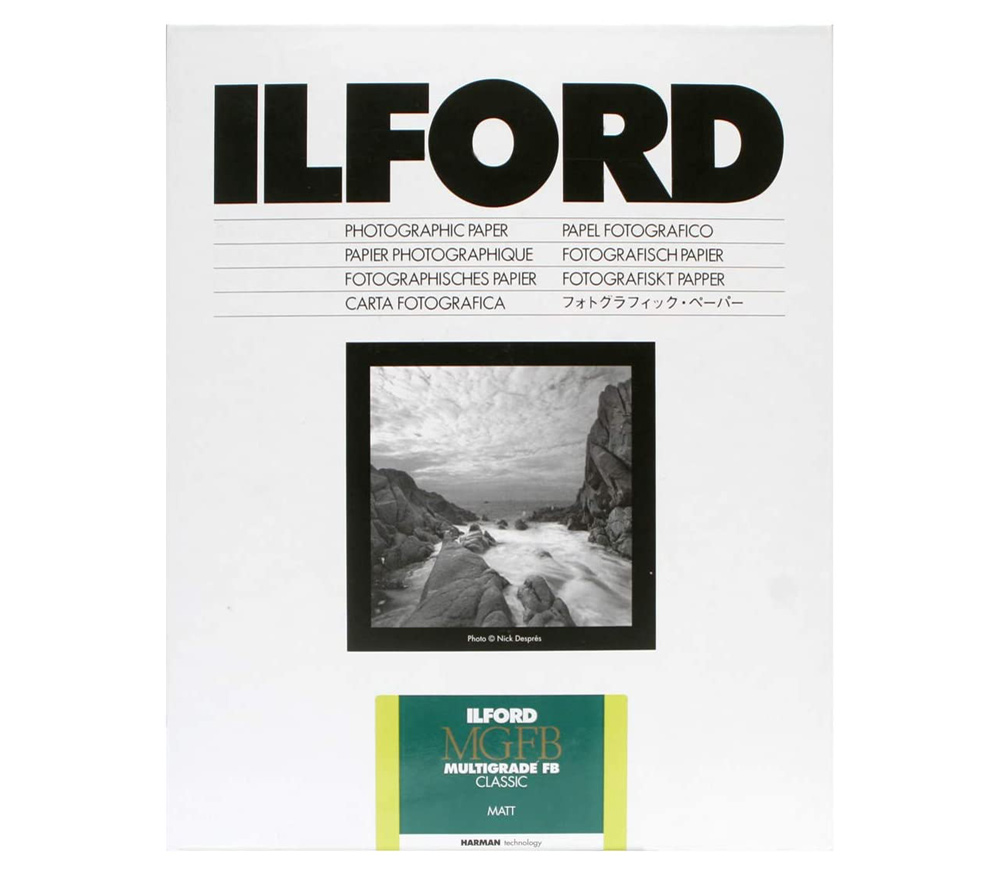 Фотобумага Ilford Multigrade FB Classic 17.8 x 24 см, матовая, 25 листов