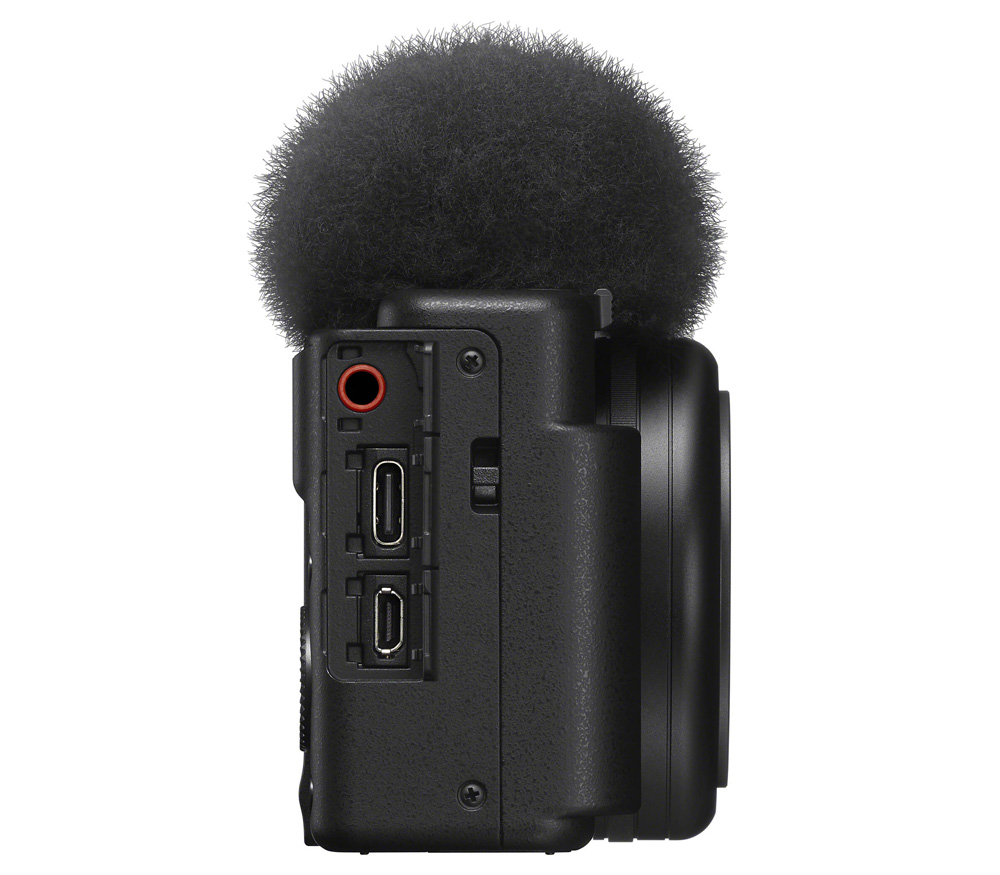 Компактный фотоаппарат Sony ZV-1F черный (уцененный)
