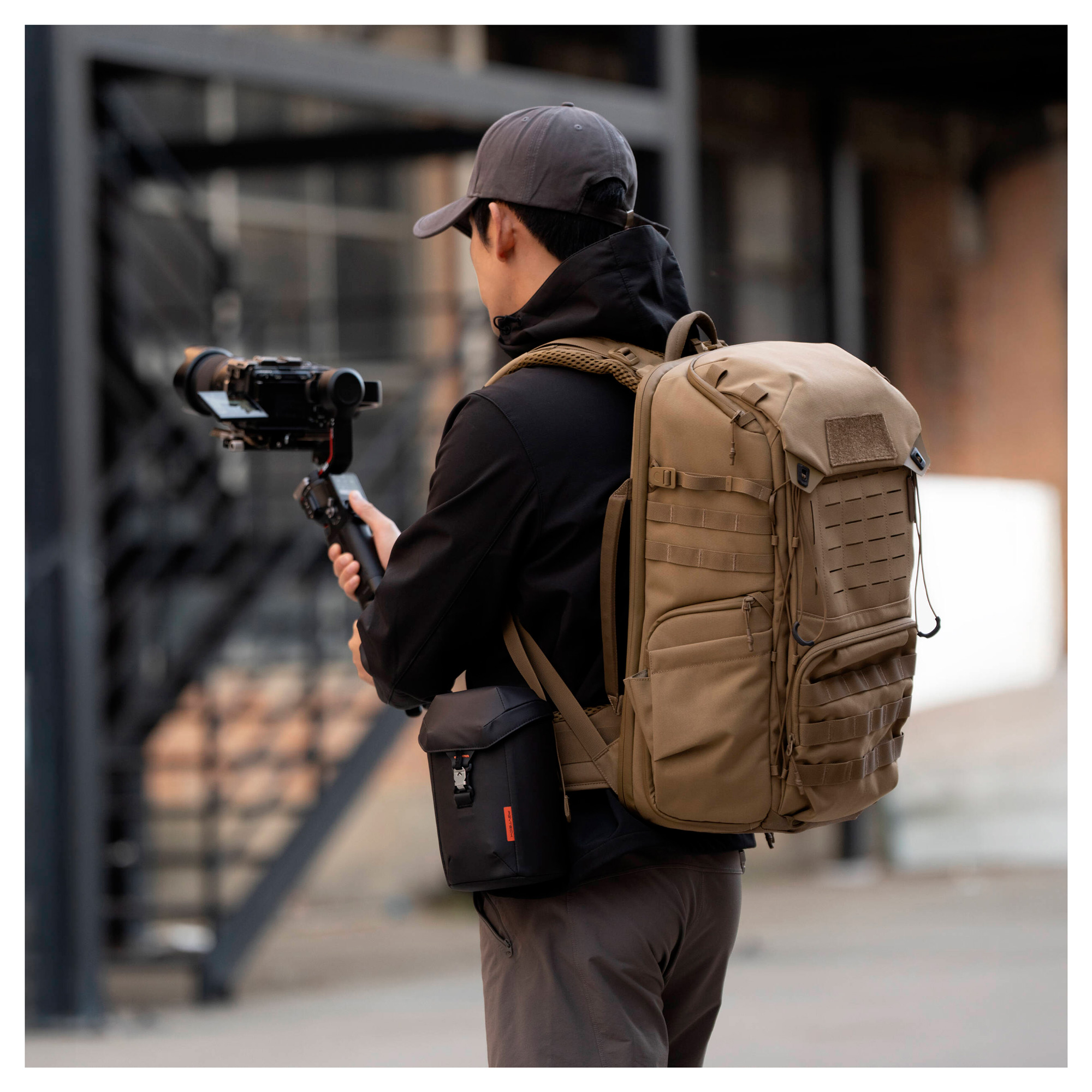 Рюкзак PGYTECH OneMo Tactical Backpack 35L, цвет: Coyote Brown