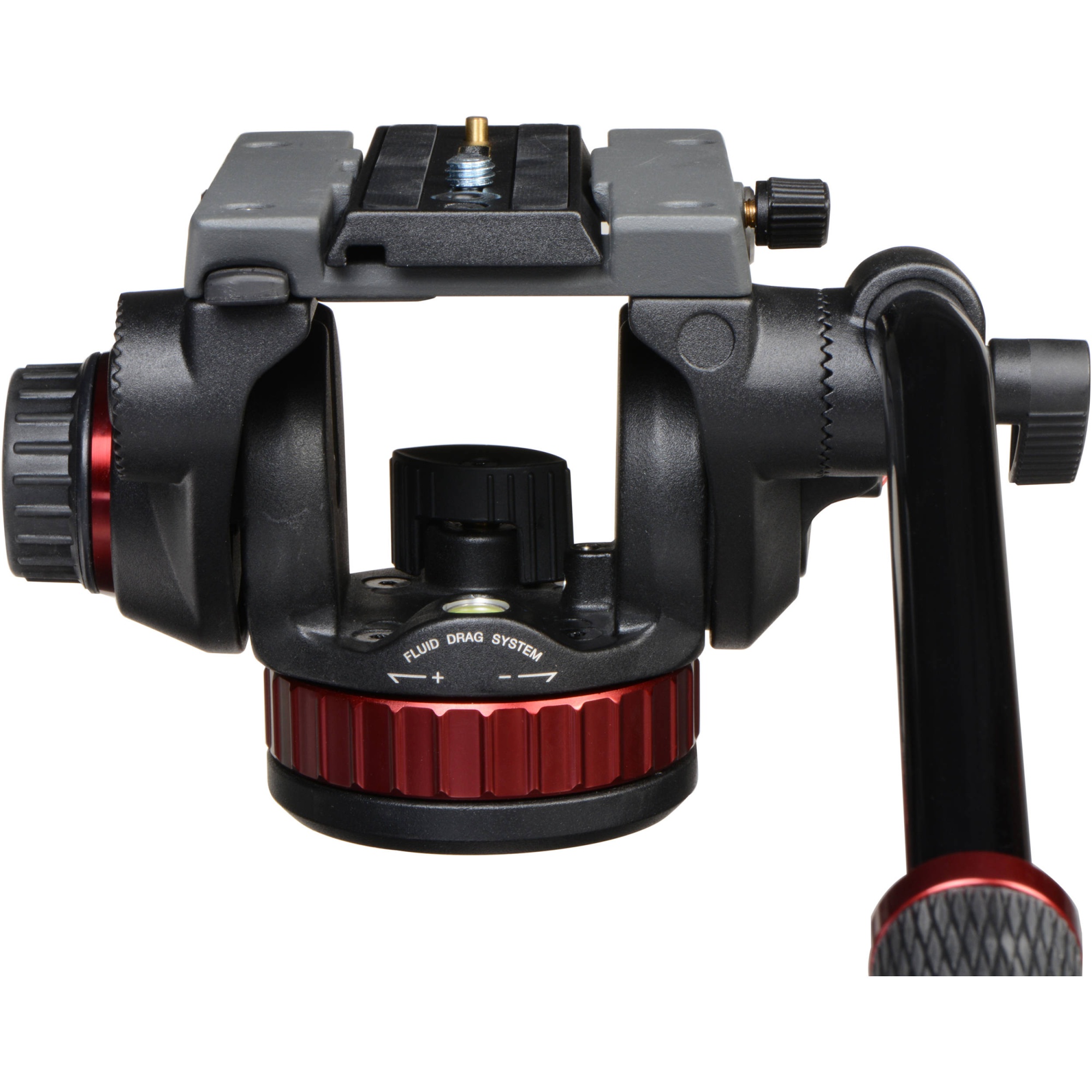 Штативная головка Manfrotto MVH502AH, для видео, 2D, с плоской базой