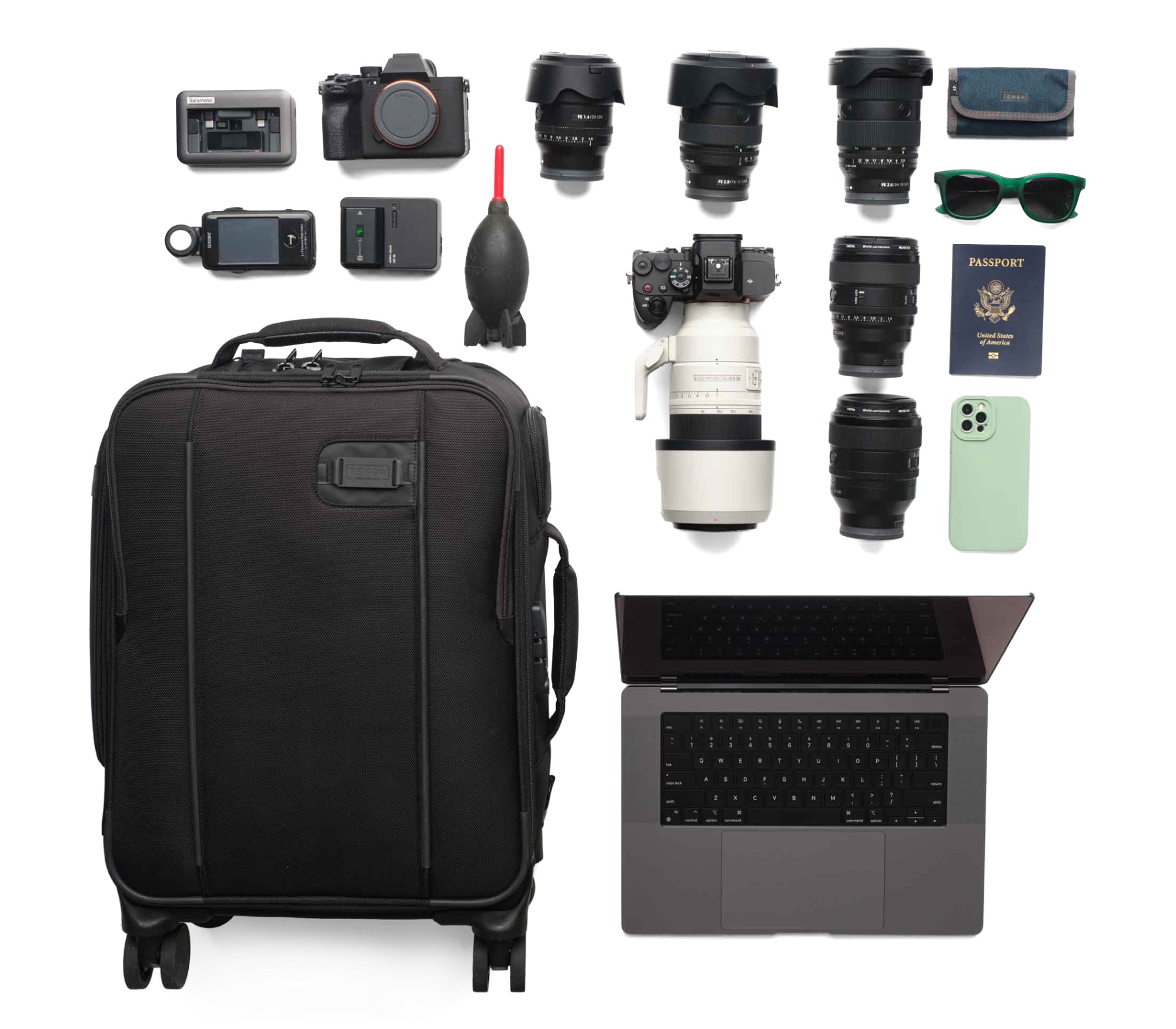 Чемодан на колесах Tenba Roadie v2 Spinner 21 International