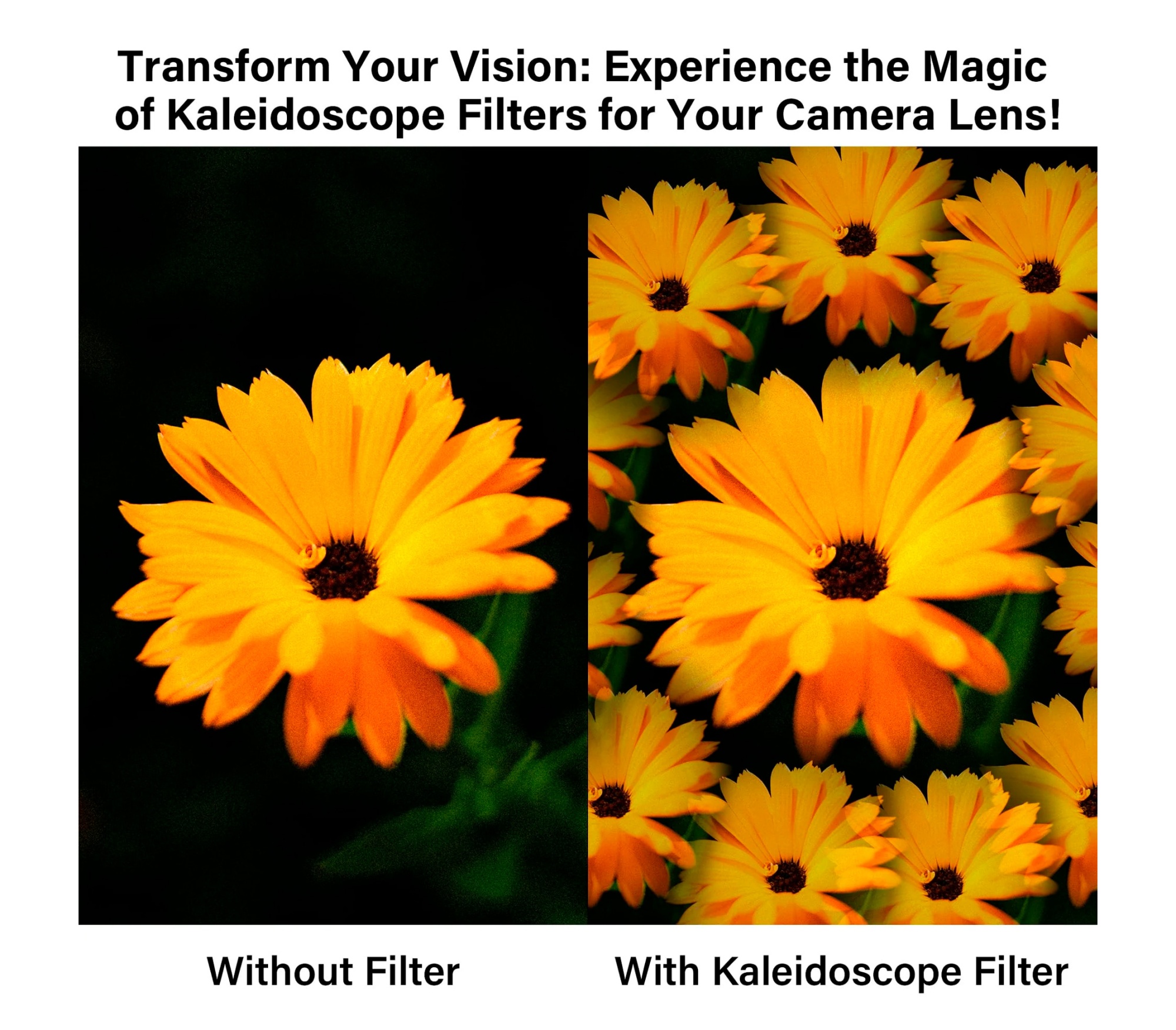 Светофильтр-призма Walking Way Kaleidoscope 77mm