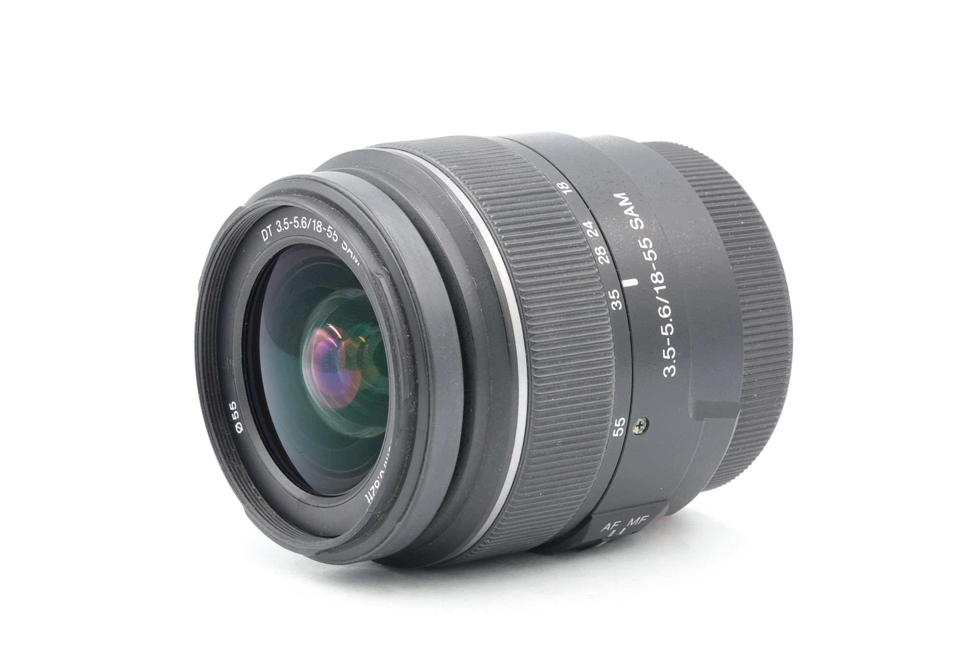 Объектив Sony DT 18-55mm f/3.5-5.6 SAM (состояние 4) (б/у)